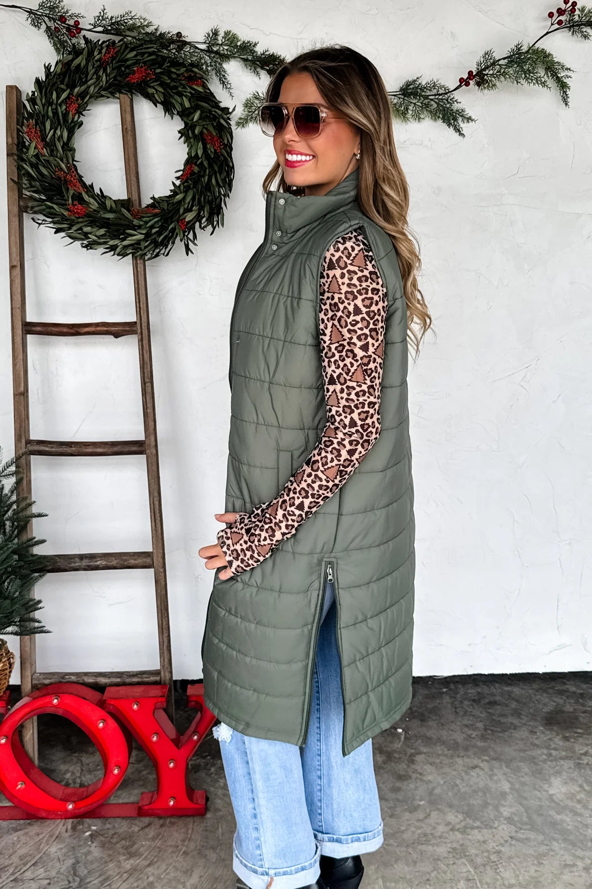 Preorder - Kendall Long Puffer Vest - Multiple Colors
