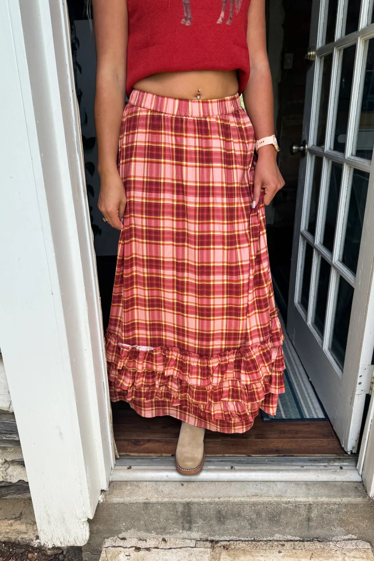 Wander West Maxi Skirt - 2 Print Options