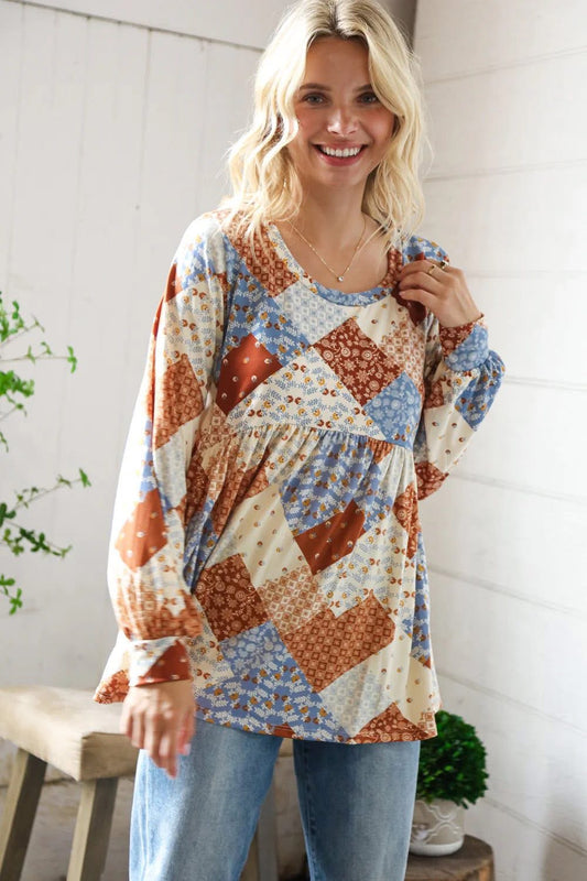 Boho Babydoll Top