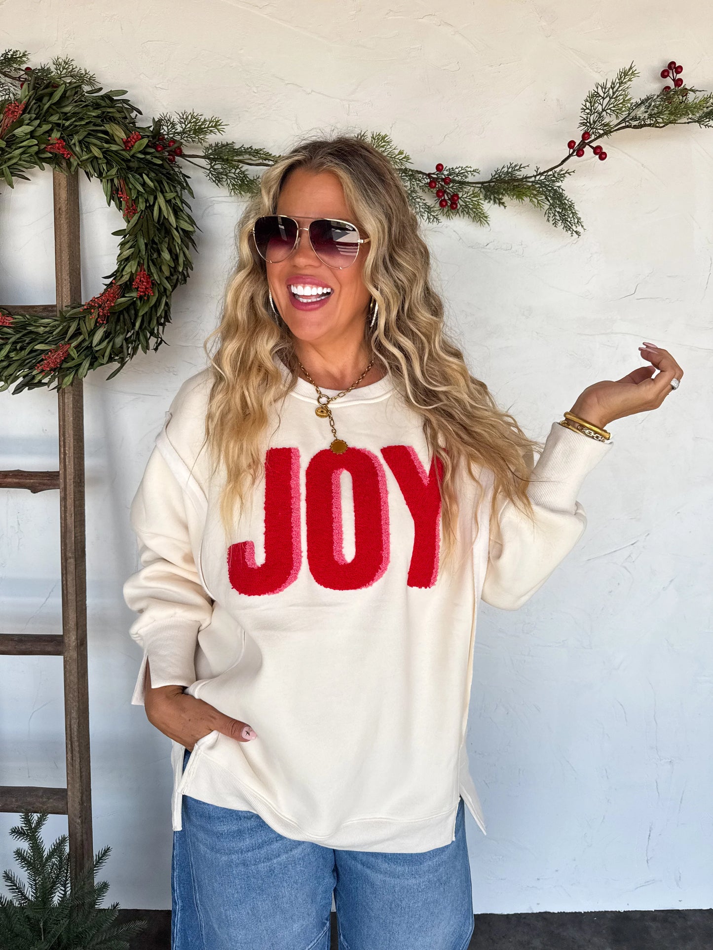 Preorder - Holiday Pullovers - Joy & Jolly