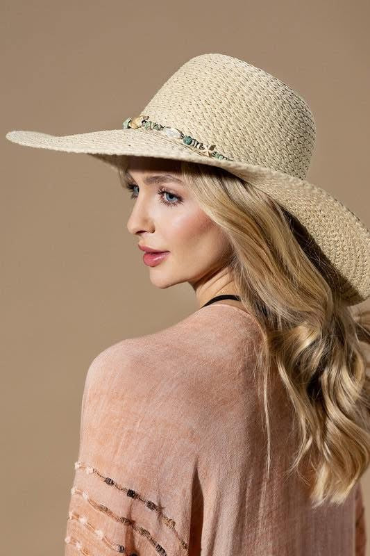 Starfish Band Floppy Hat