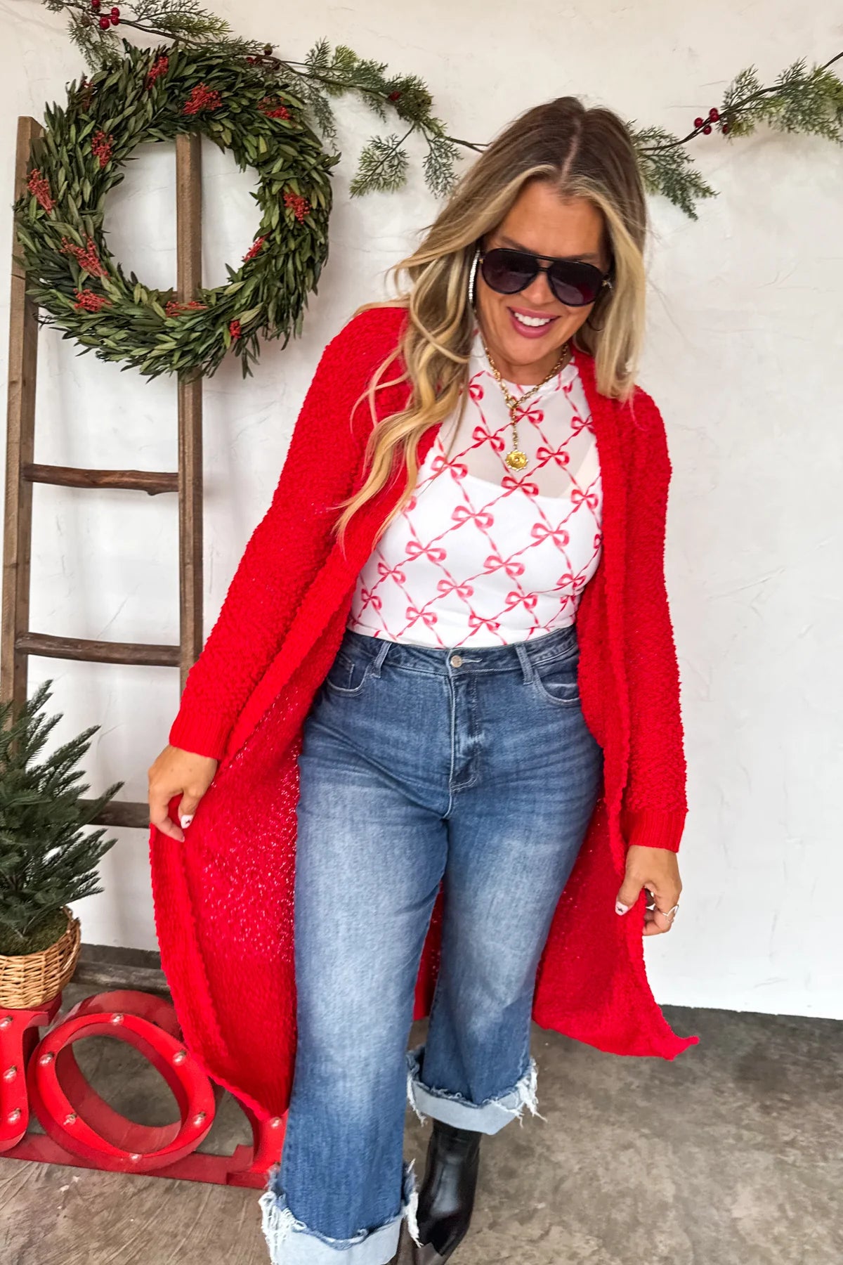 Preorder - Poppy Knit Popcorn Cardigan - 4 Color Options