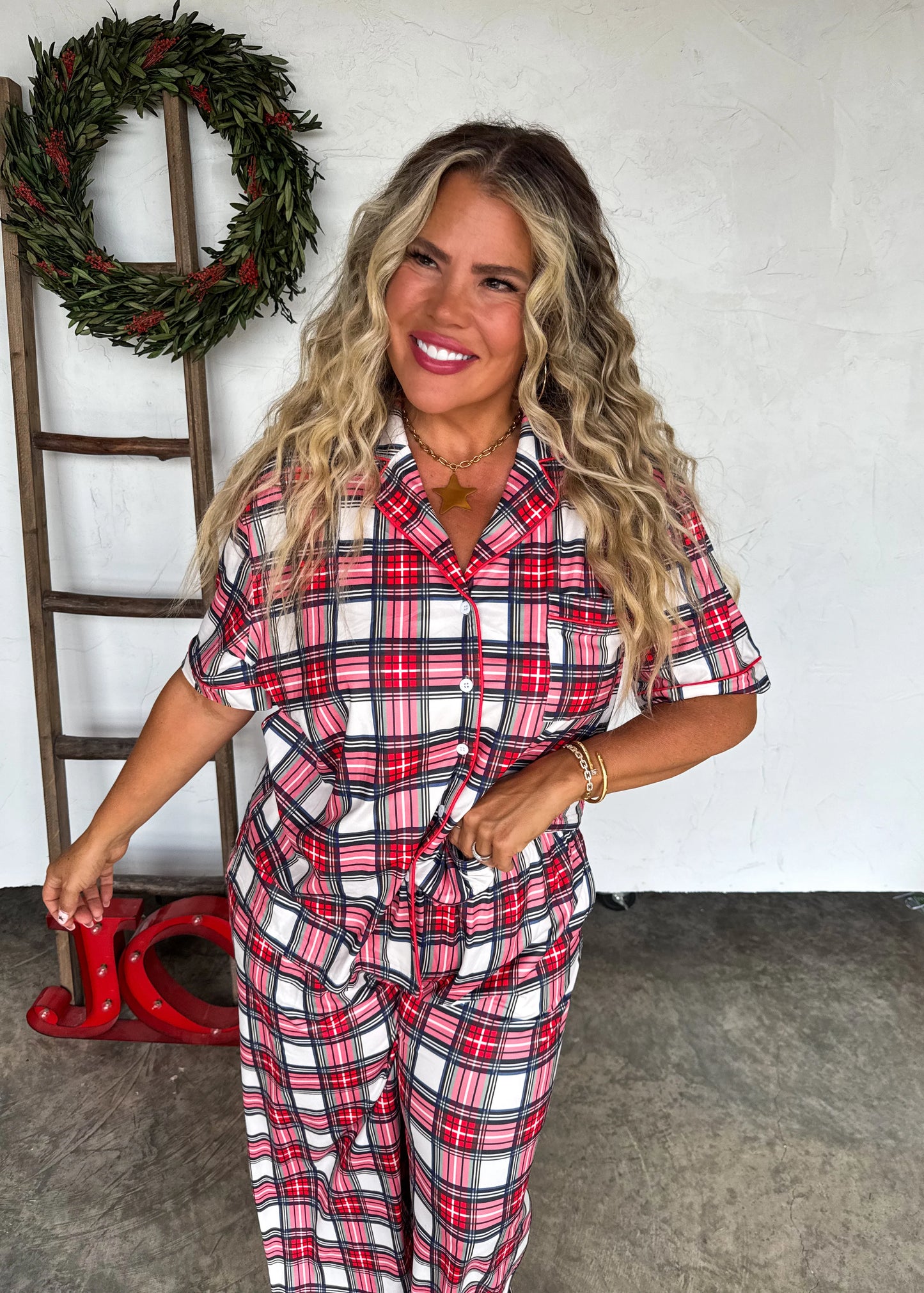 Preorder - Christmas Luxe PJ Set - 2 Options