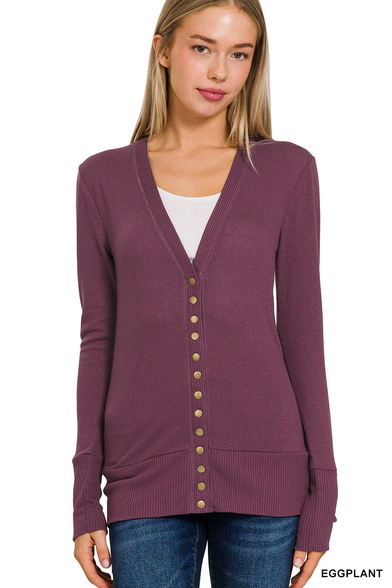 Snap Cardigan