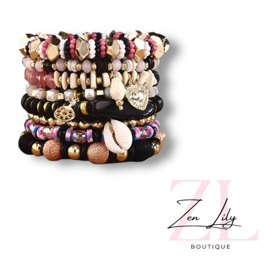 Shell Multi Colored Stack