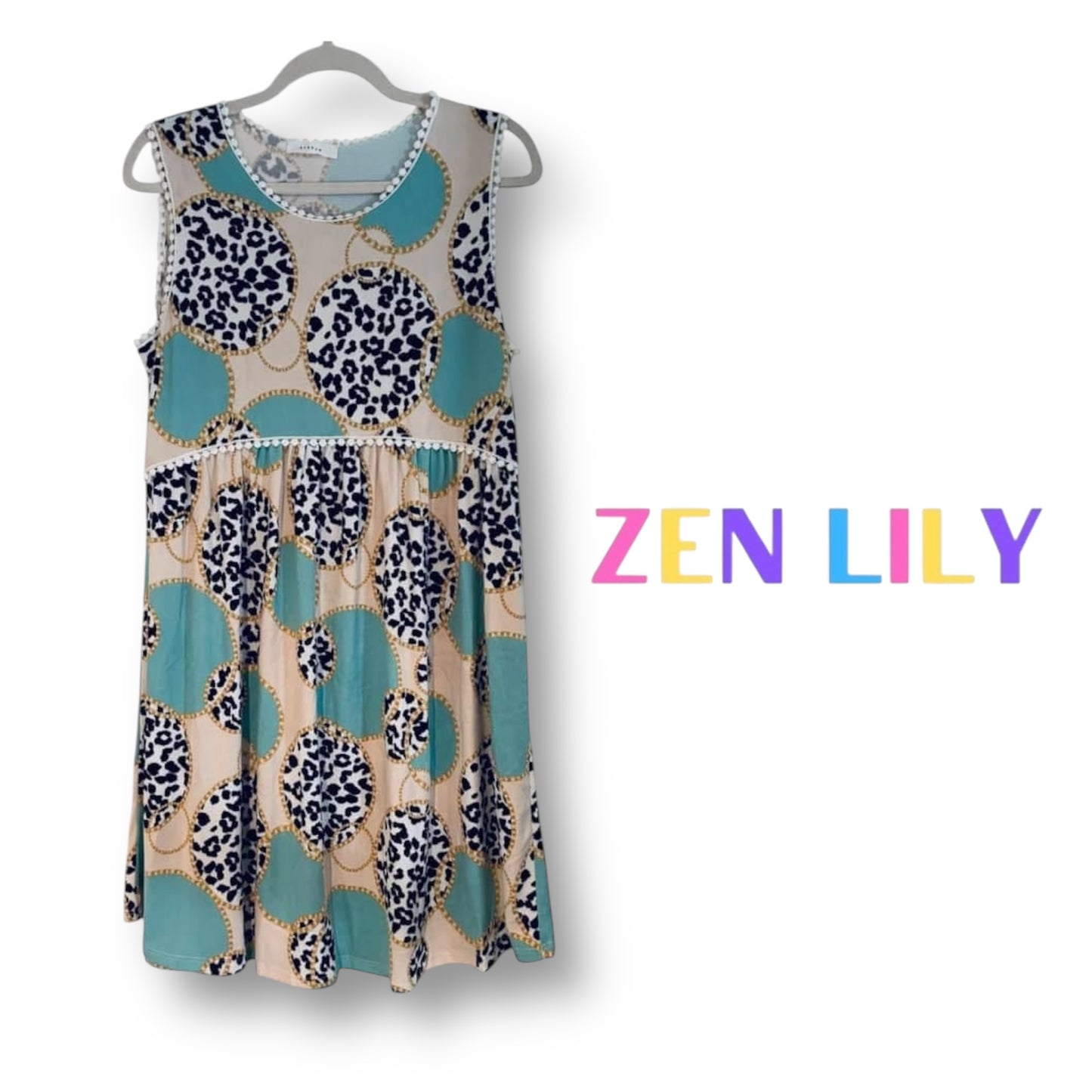 Printed Knit Dress
