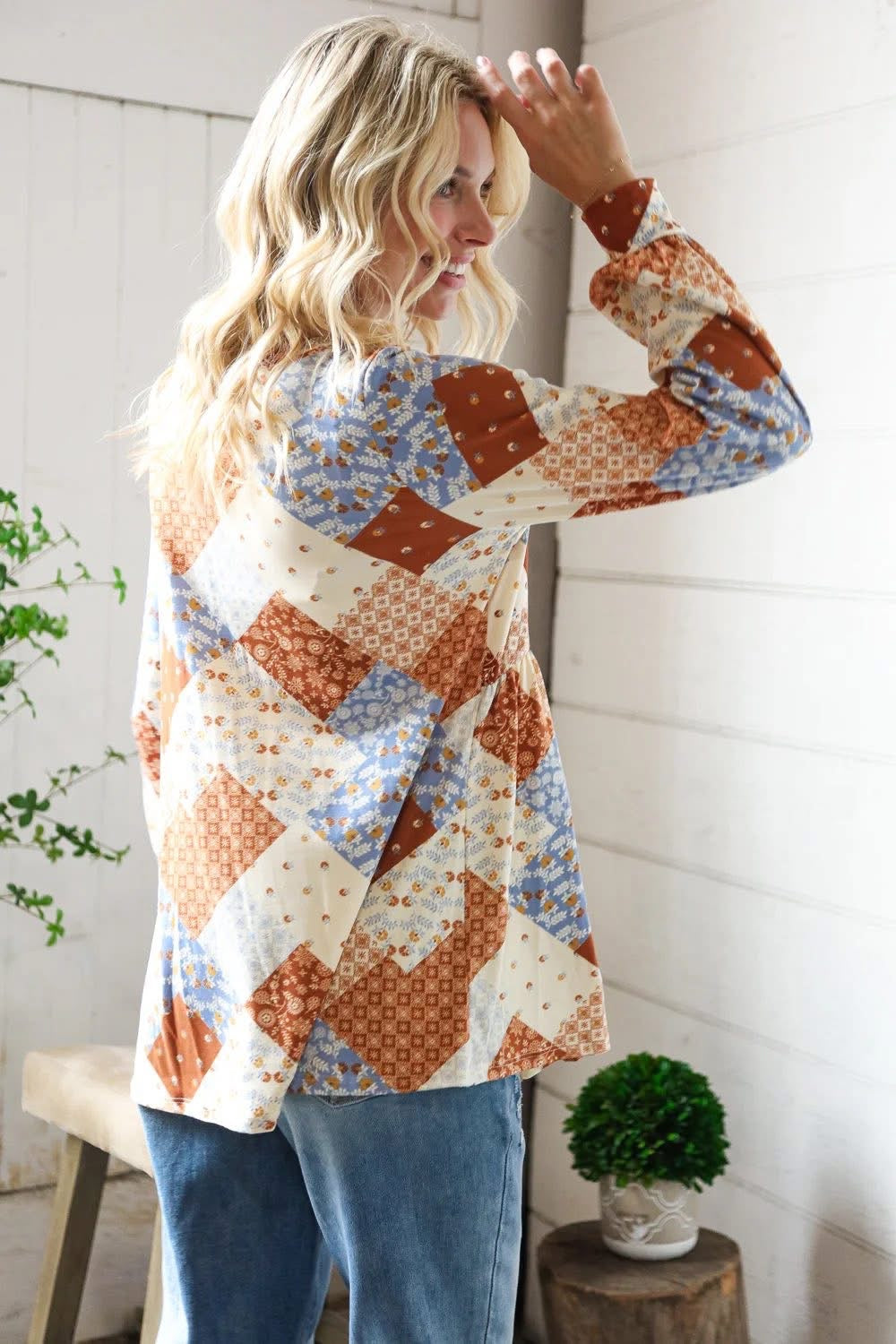 Boho Babydoll Top