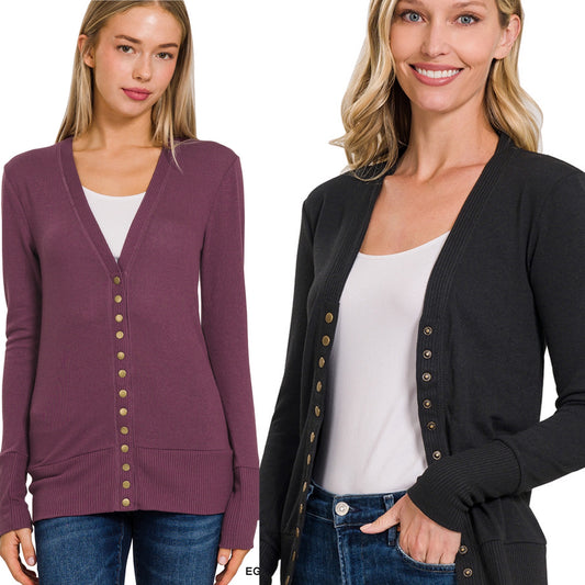 Snap Cardigan