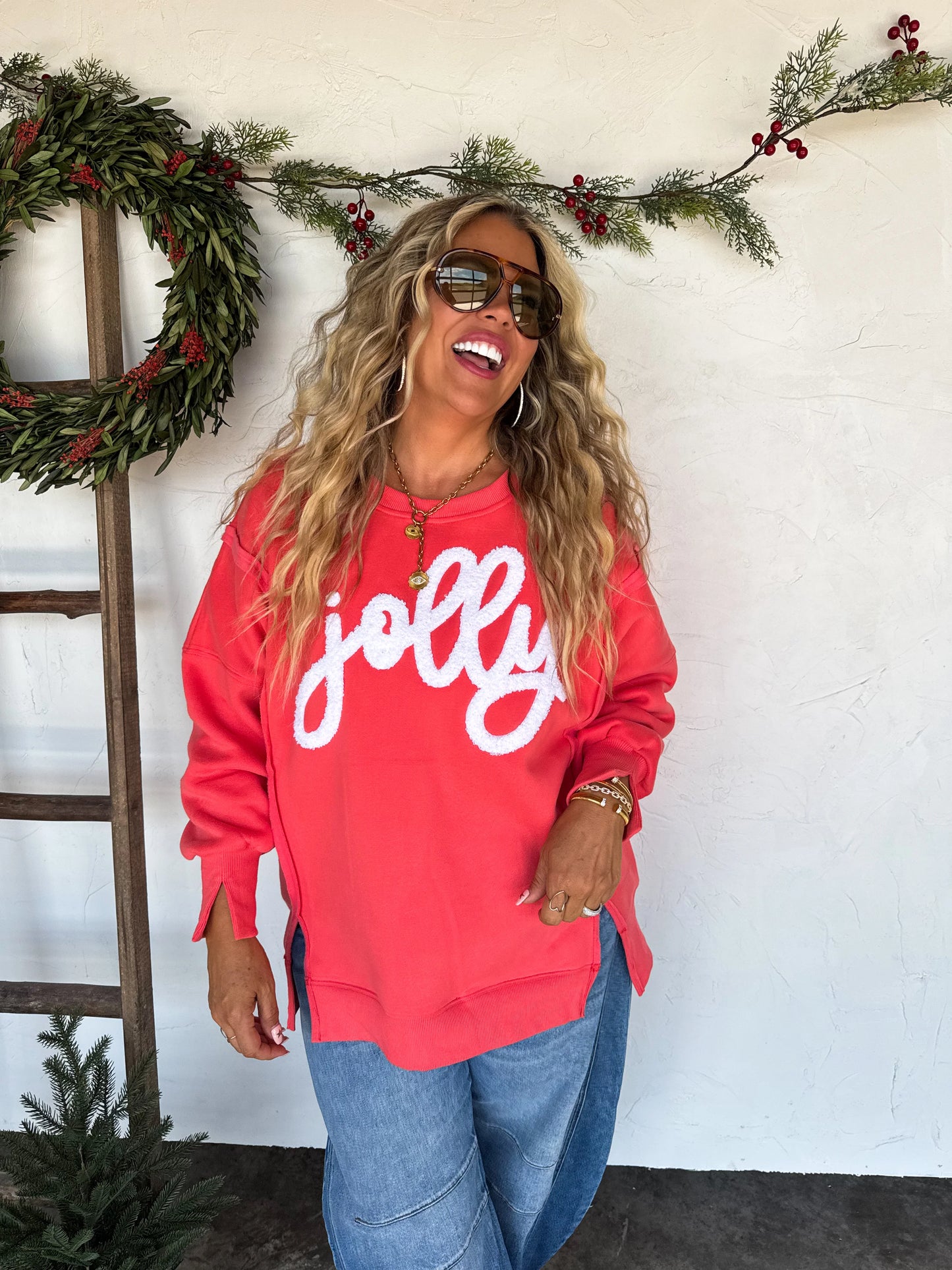 Preorder - Holiday Pullovers - Joy & Jolly