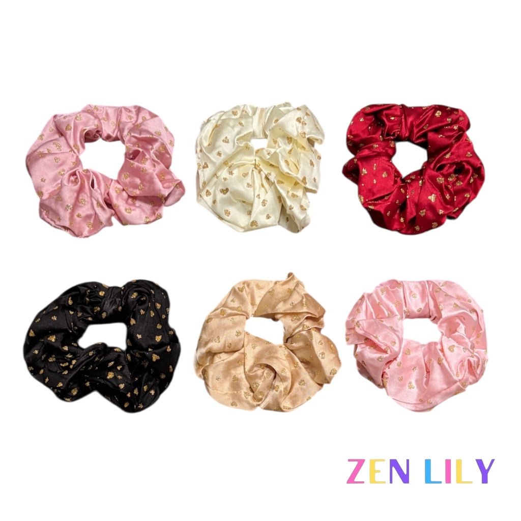 Heart Scrunchie