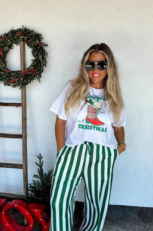 Preorder - Cowgirl Christmas Graphic Tee - 2 Options
