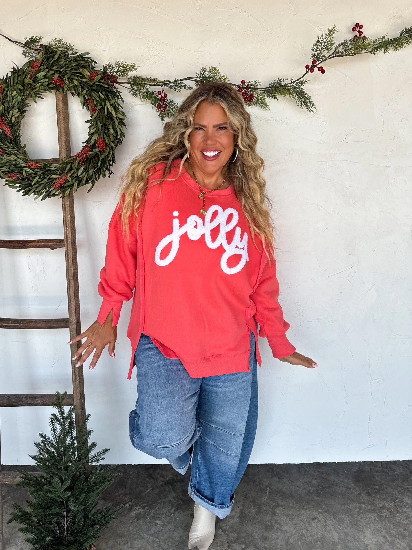 Preorder - Holiday Pullovers - Joy & Jolly