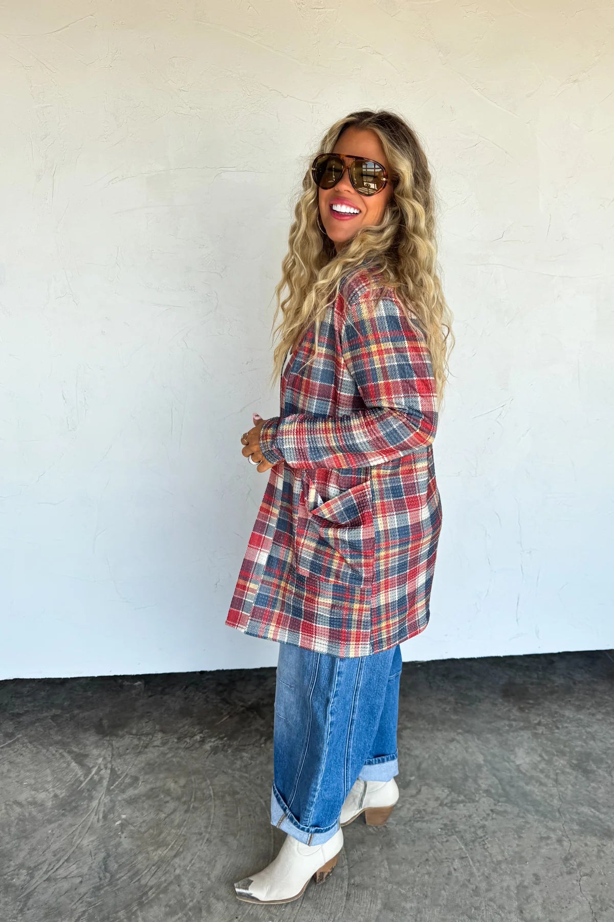 Preorder - Plaid Lola Cardigans - 3 Options