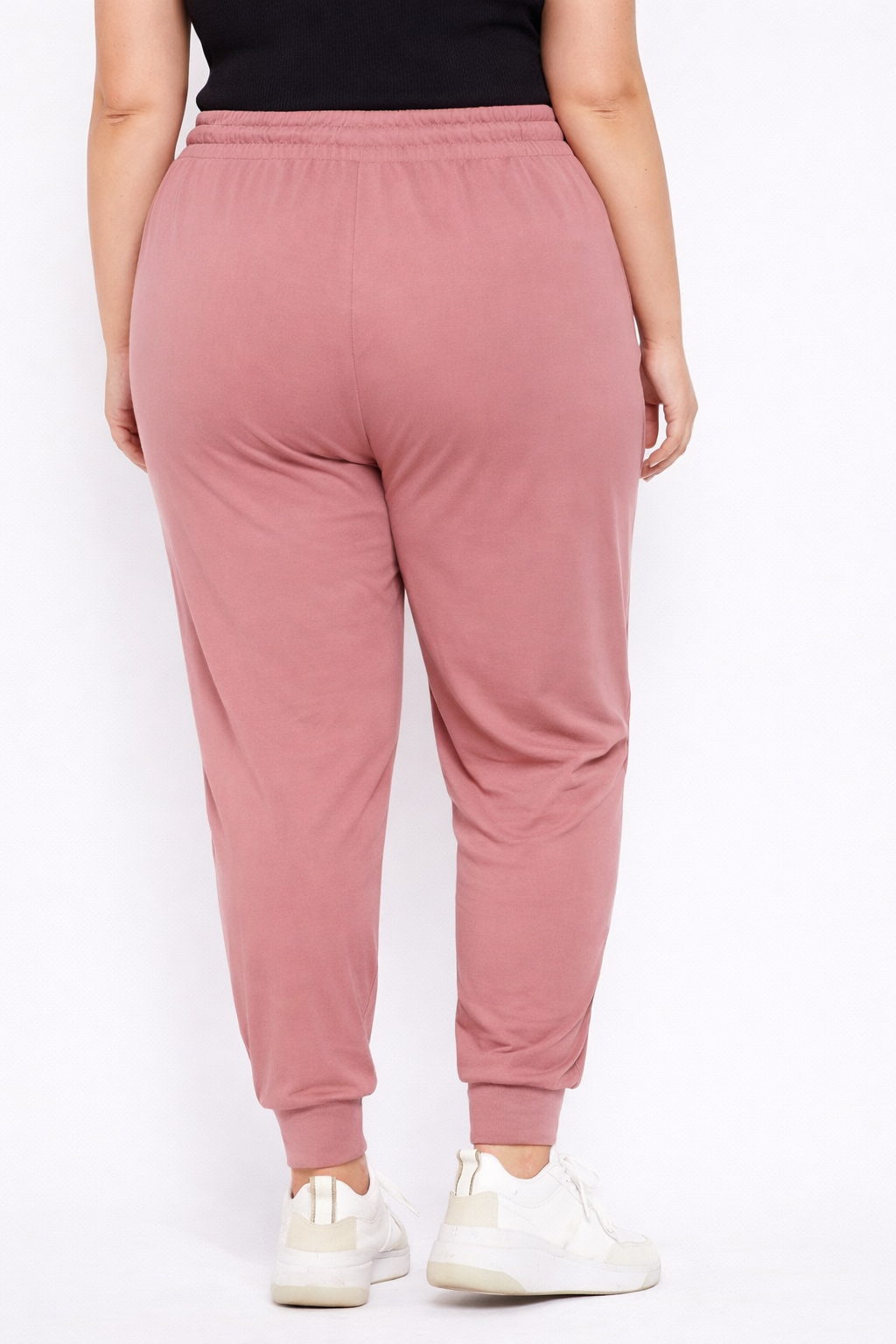 Drawstring Joggers in Mauve