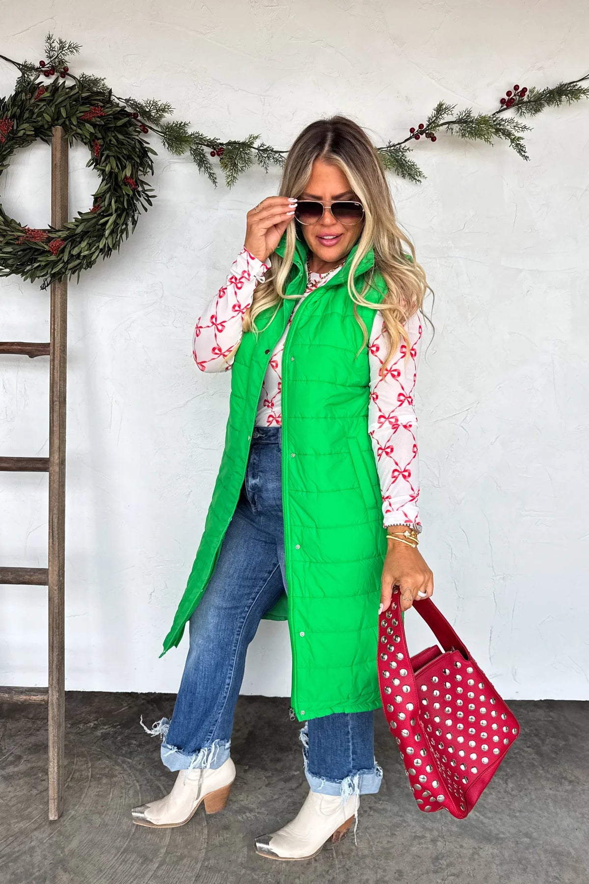 Preorder - Kendall Long Puffer Vest - Multiple Colors