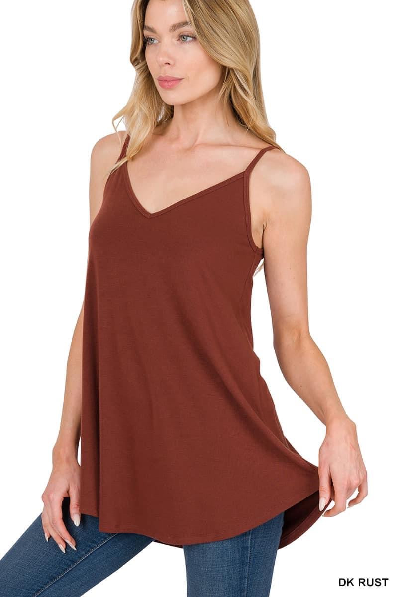 Zenana Reversible Tank - 2 Colors