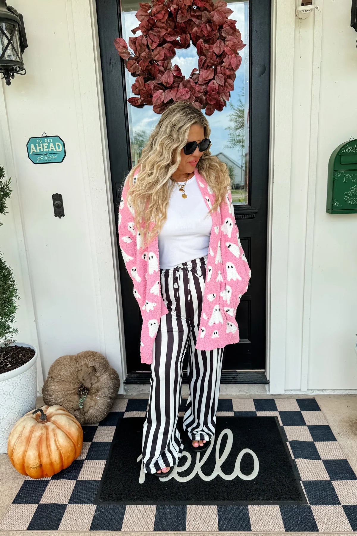 Preorder - Vertical Vibes Striped Pants