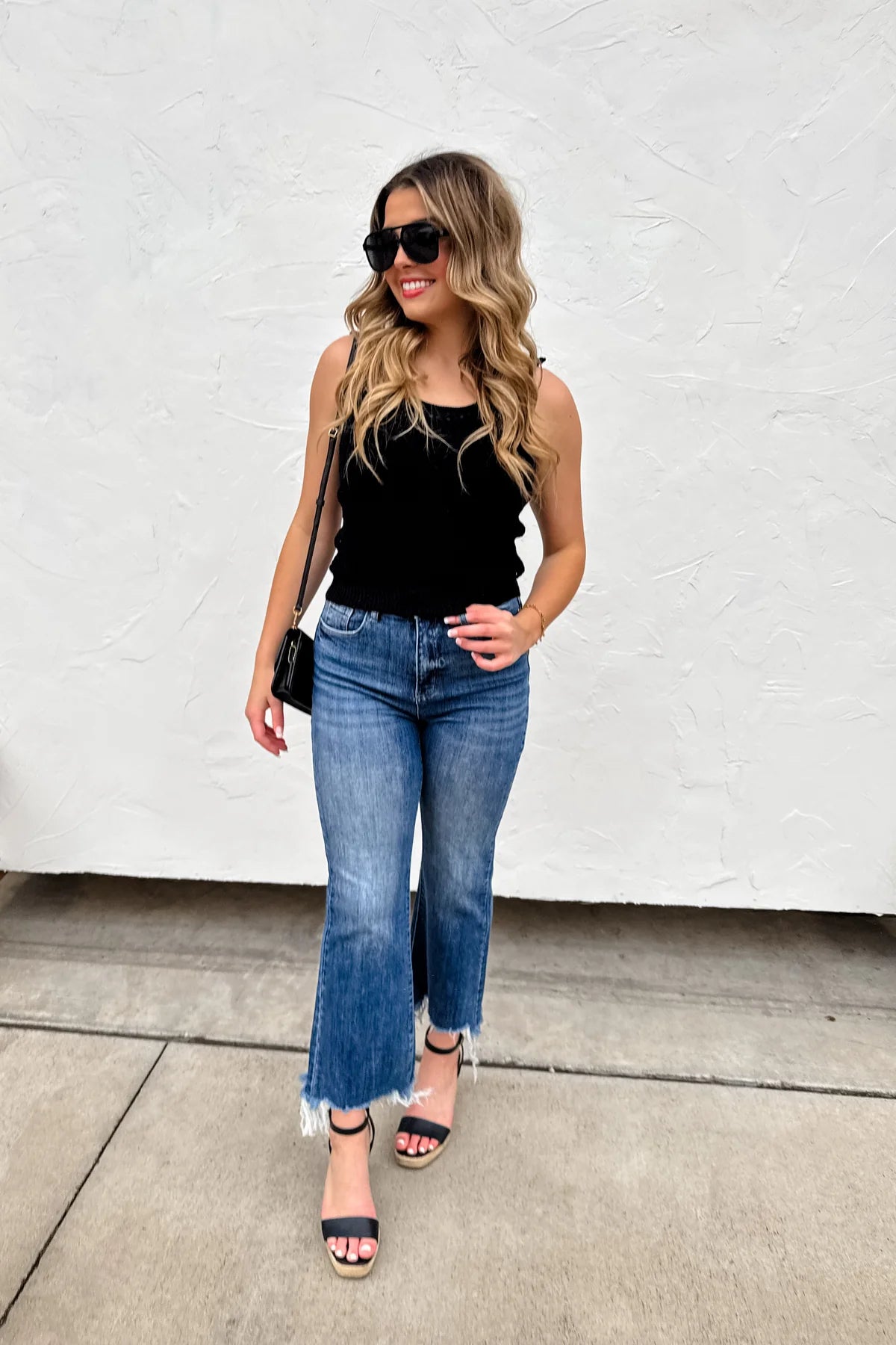 Preorder - Urban Non-Distressed Cropped Jeans