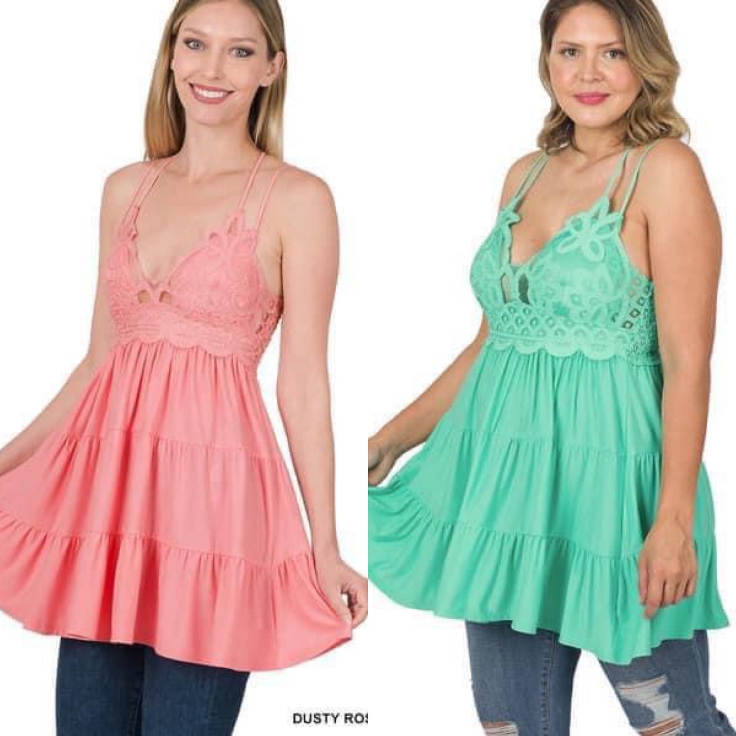 Zenana Crochet Tunic