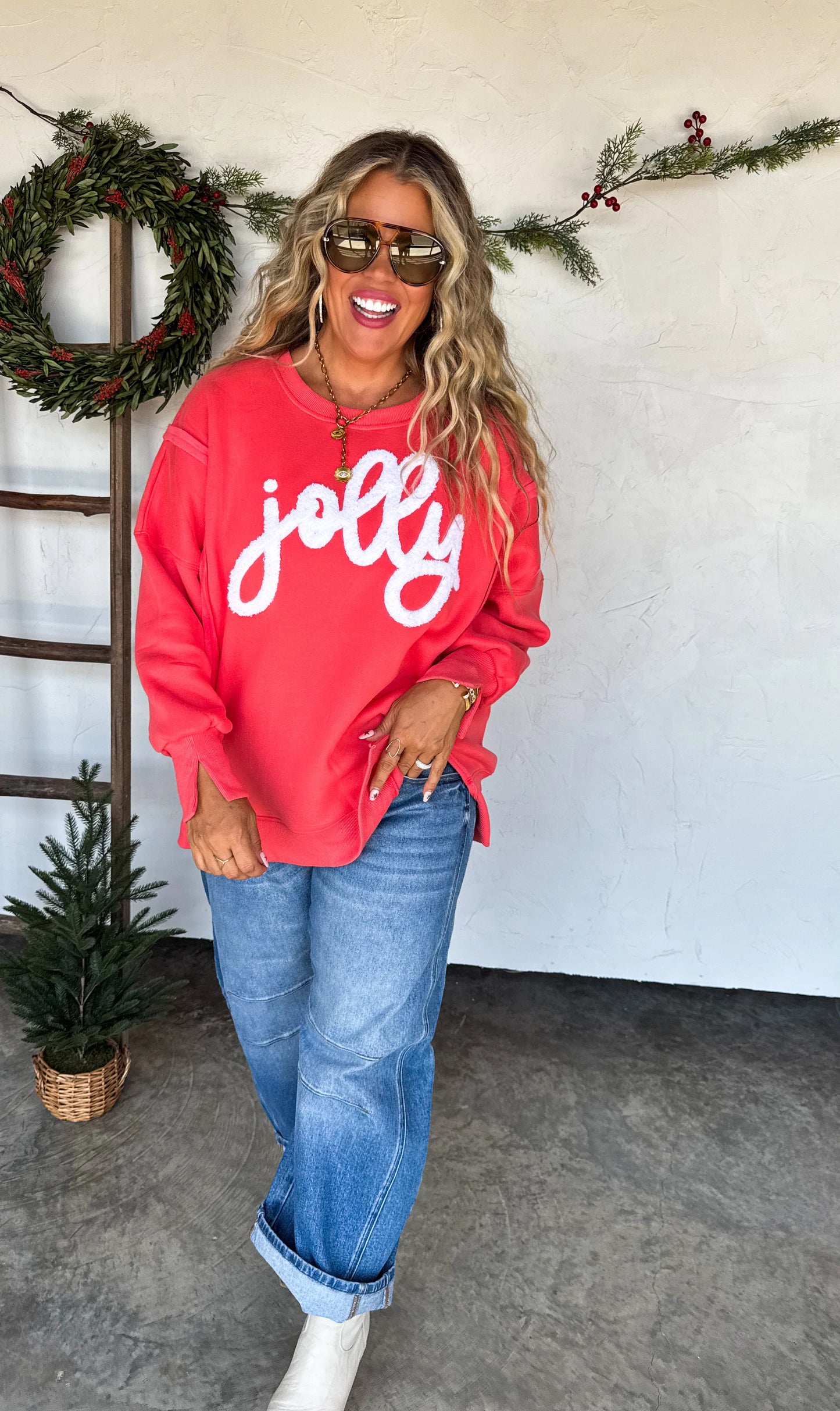 Preorder - Holiday Pullovers - Joy & Jolly