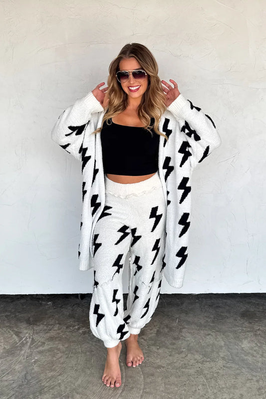 *Preorder-Lightning & Cheetah Cloud Lounge Pants