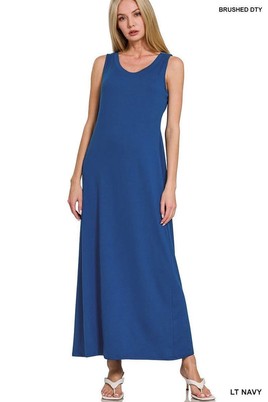 Scoop Neck Maxi Dress