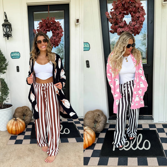 Preorder - Vertical Vibes Striped Pants