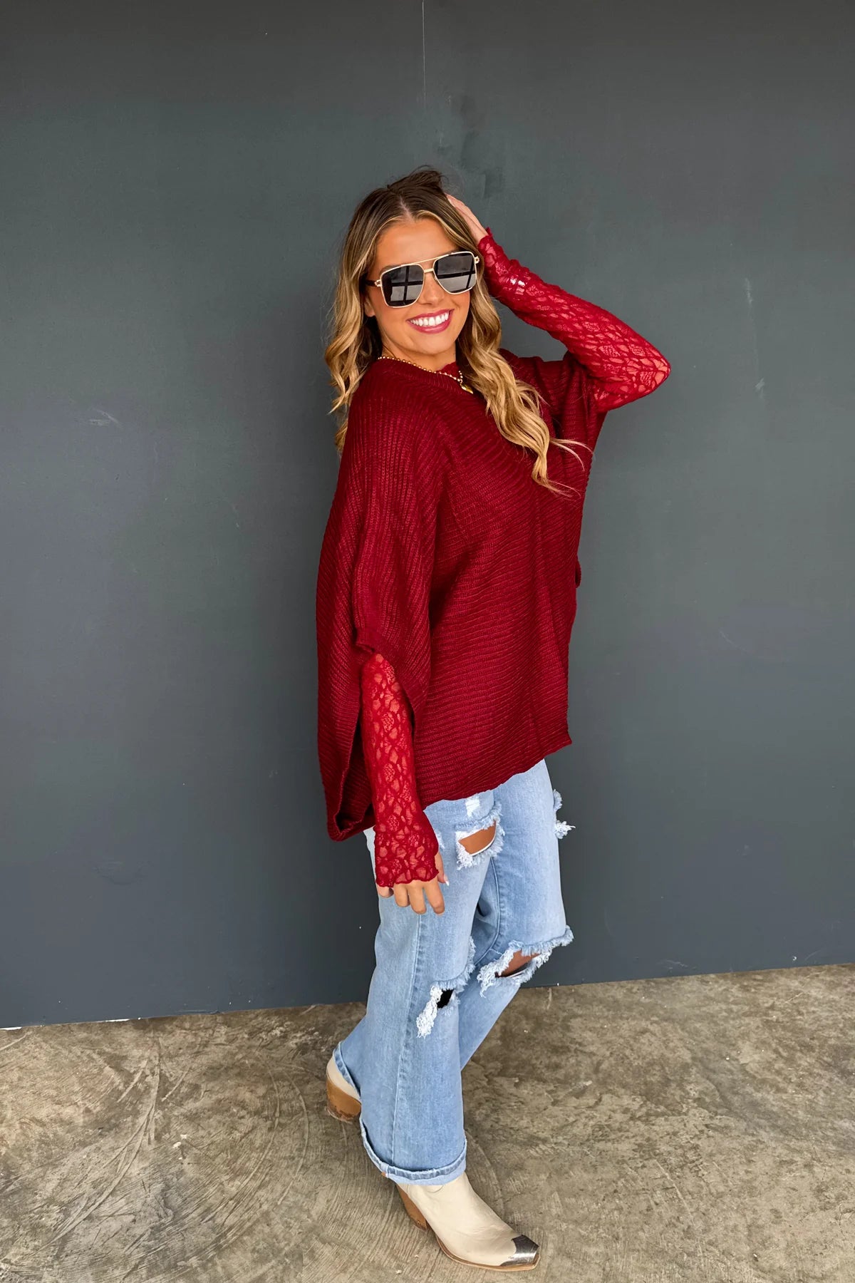 *Preorder-Meg Pullover Poncho in Fall Colors - Multiple Colors