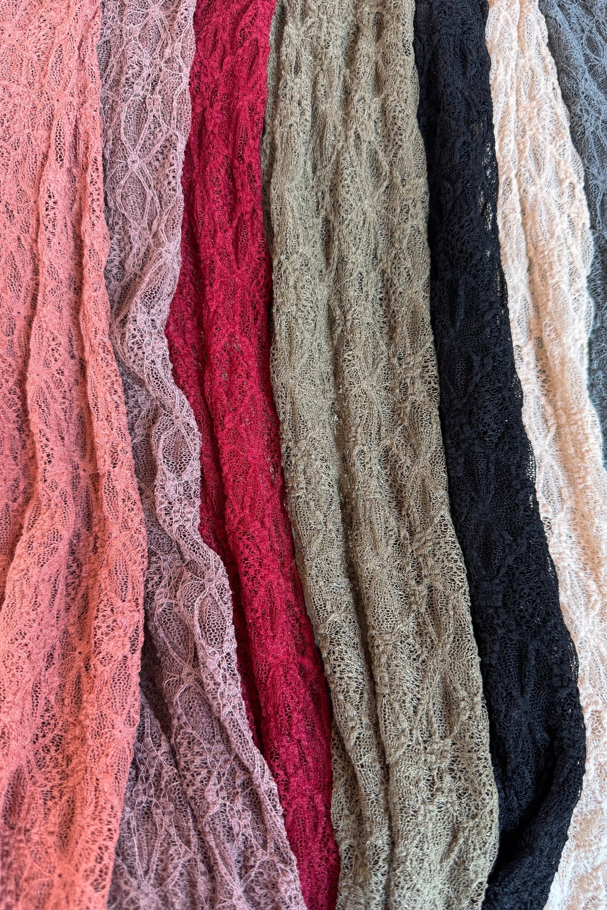 Preorder - Jolie Lace Thumbhole Top - Multiple Color Options
