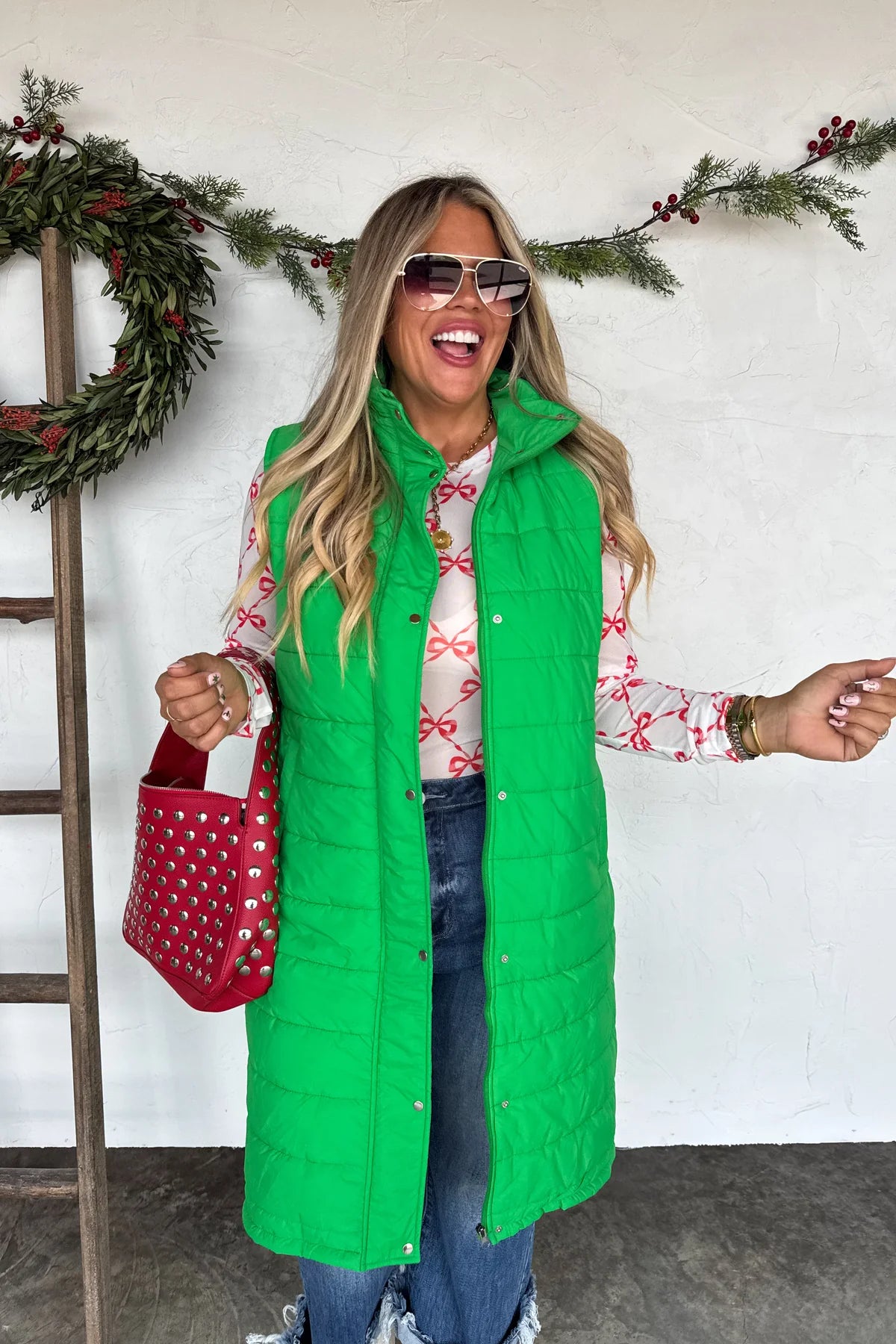 Preorder - Kendall Long Puffer Vest - Multiple Colors