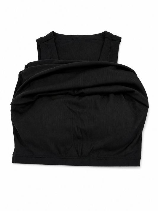 Built in Bra Tank in Black