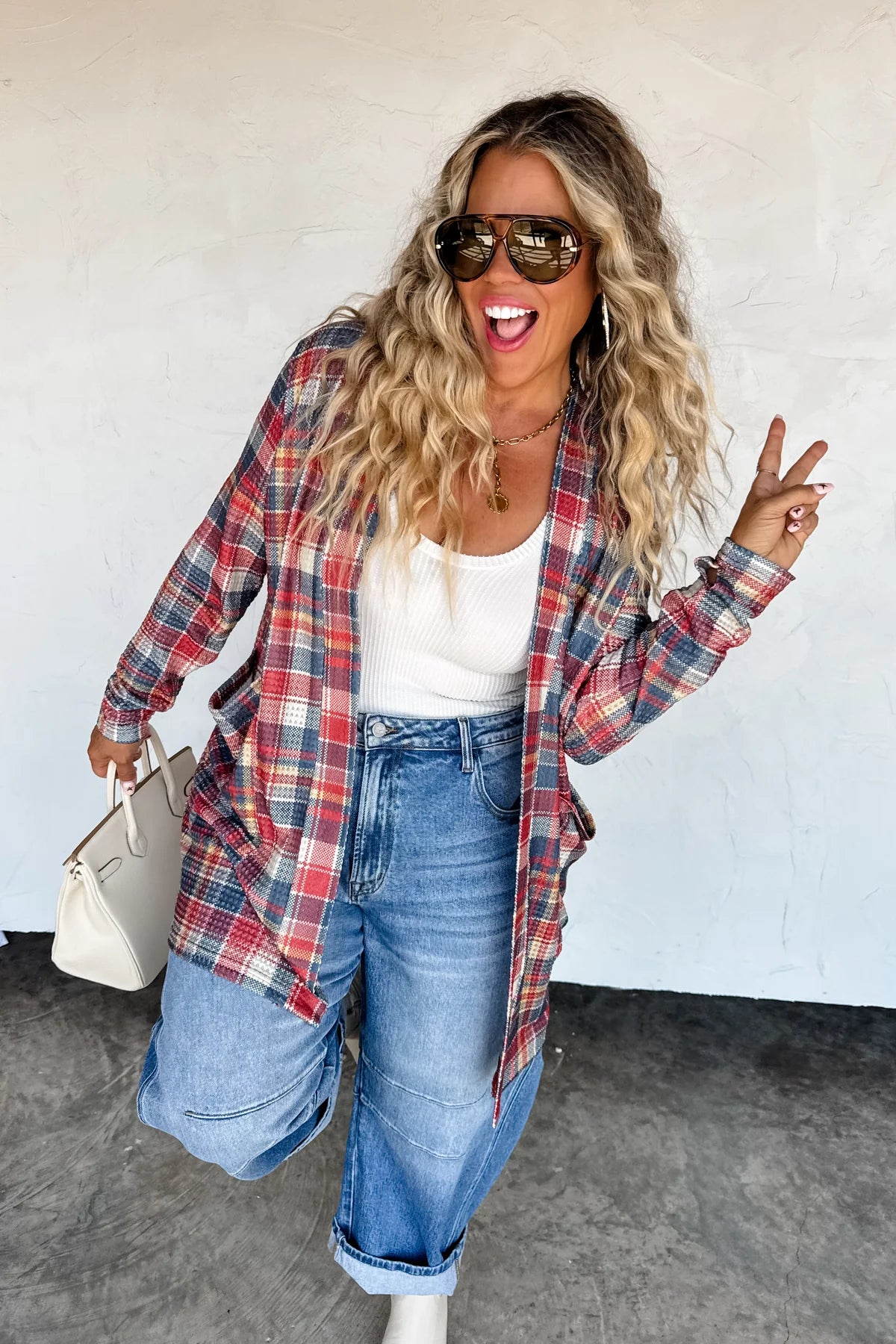 Preorder - Plaid Lola Cardigans - 3 Options