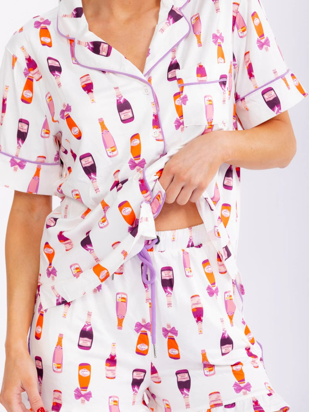 Boozy Print Lounge Set