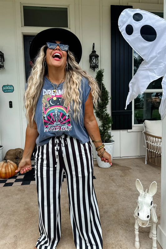 Preorder - Vertical Vibes Striped Pants