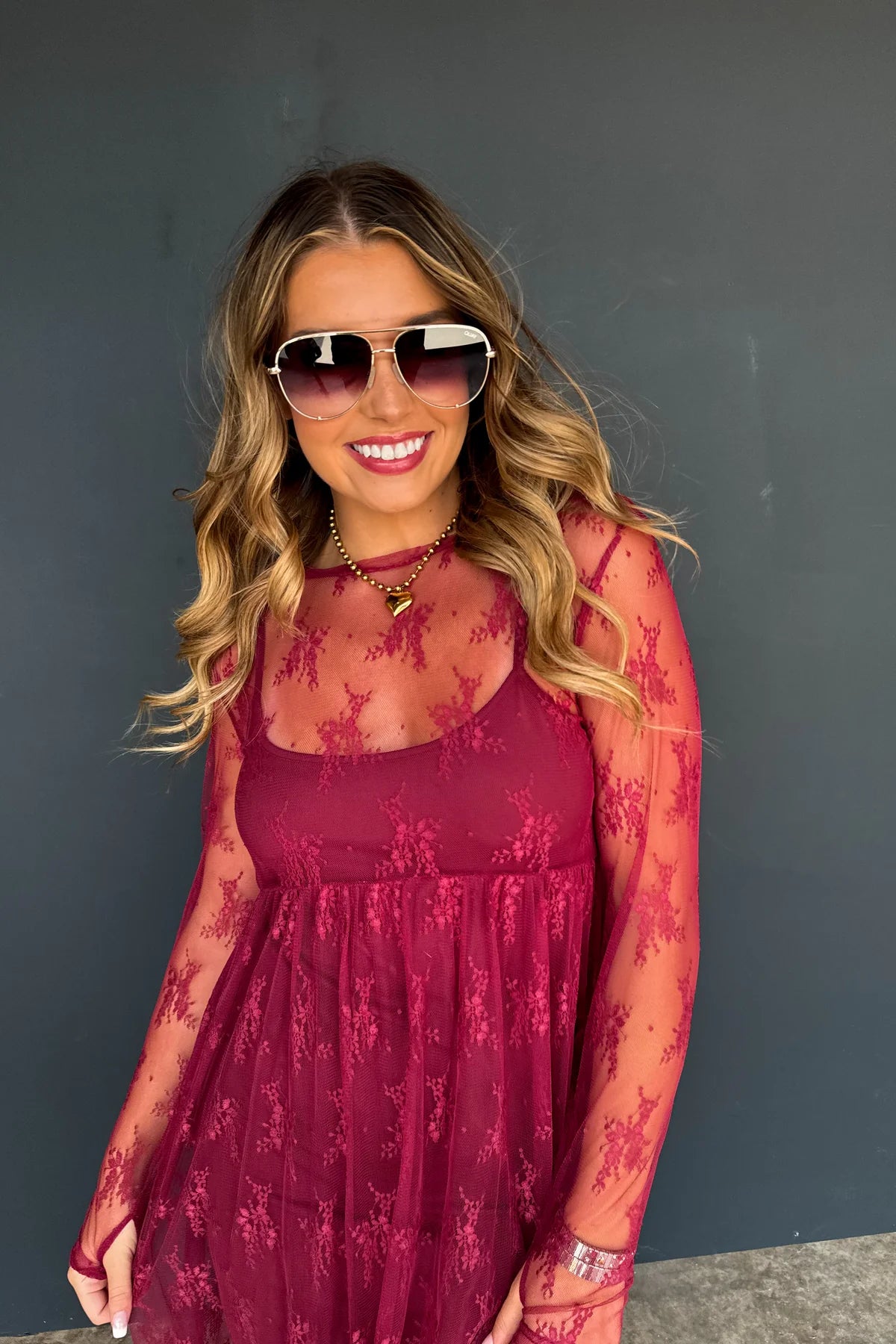Preorder - Evangeline Lace Dress - Multiple Color Options