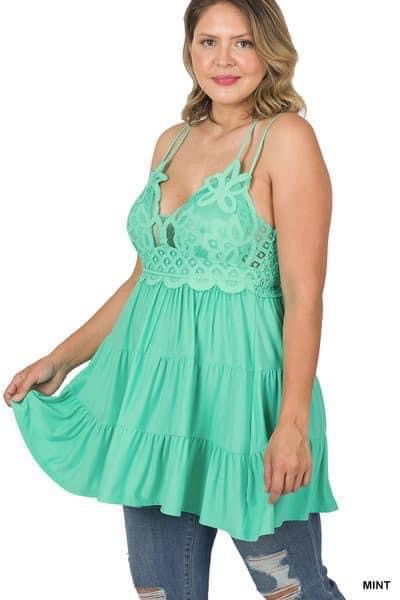 Zenana Crochet Tunic