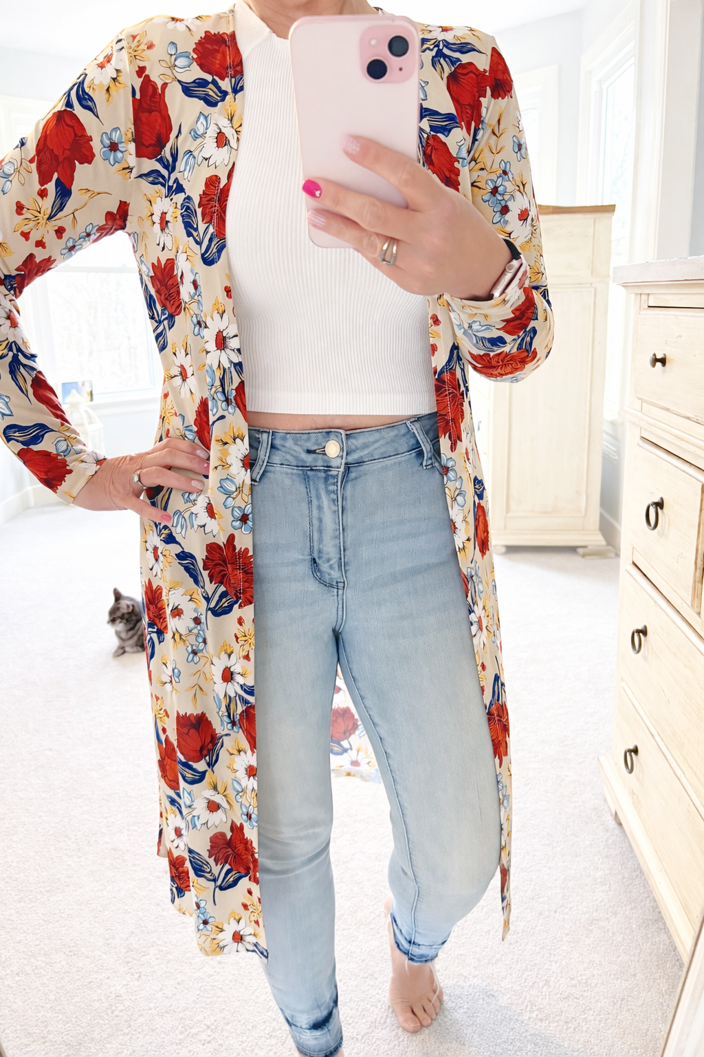 Floral Duster