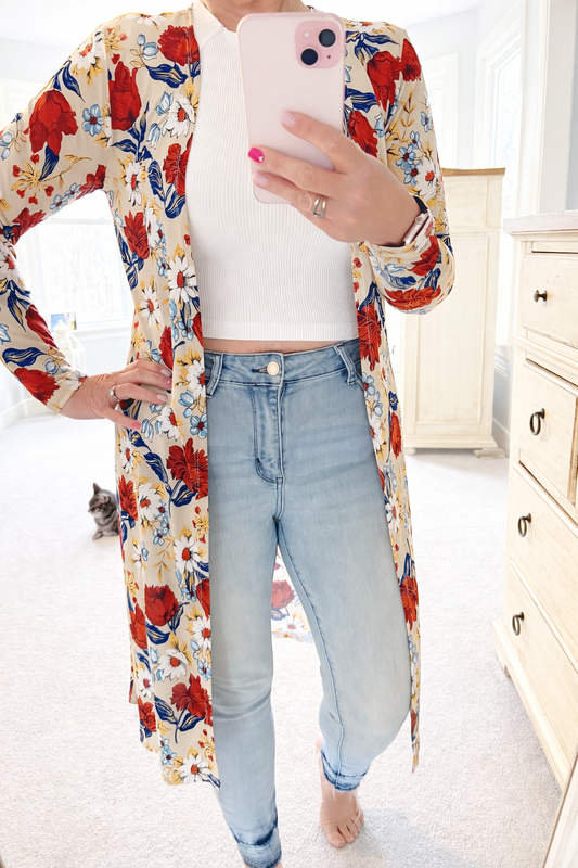 Floral Duster
