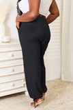 Soft Rayon Drawstring Waist Pants with Pockets - Multiple Color Options