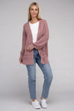 Low Gauge Waffle Open Cardigan Sweater - 6 Color Options