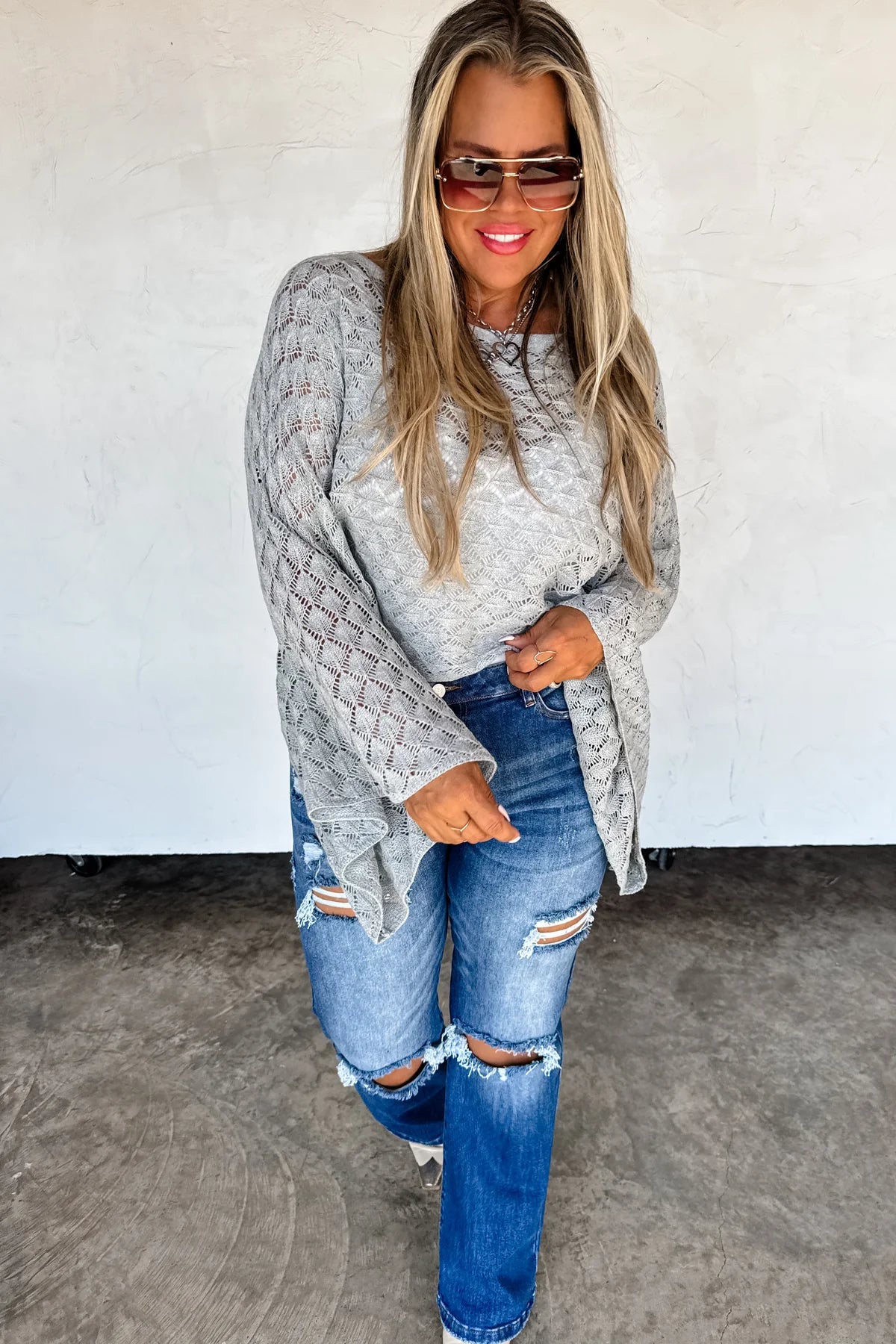 *Preorder-Winter Free Bell Sleeve Top - Multiple Options