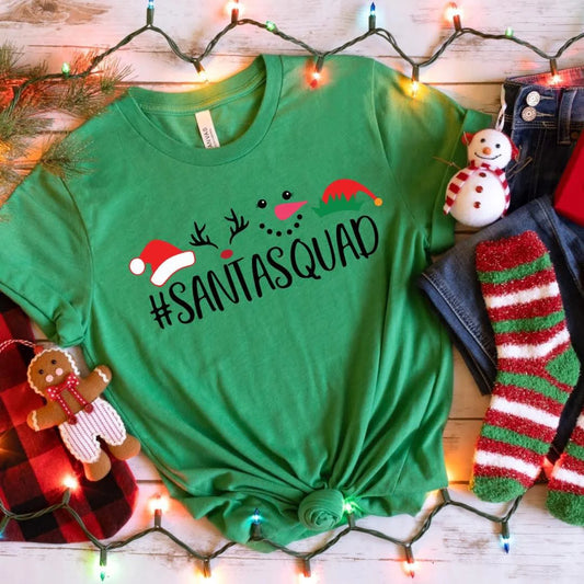 #Santa Squad Tee