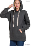 Oversized Hoodie Longline Sweatshirt - Multiple Colors Available