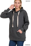 Oversized Hoodie Longline Sweatshirt - Multiple Colors Available