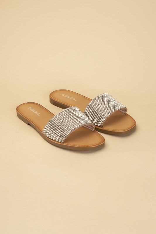 RHINESTONE SLIDES