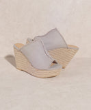 Bliss - Distressed Linen Wedge