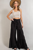 Tiered Wide Pants - Multiple Color Options