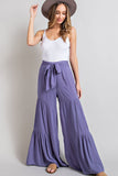 Tiered Wide Pants - Multiple Color Options