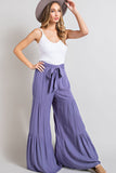 Tiered Wide Pants - Multiple Color Options