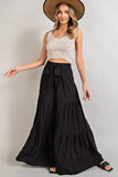 Tiered Wide Pants - Multiple Color Options